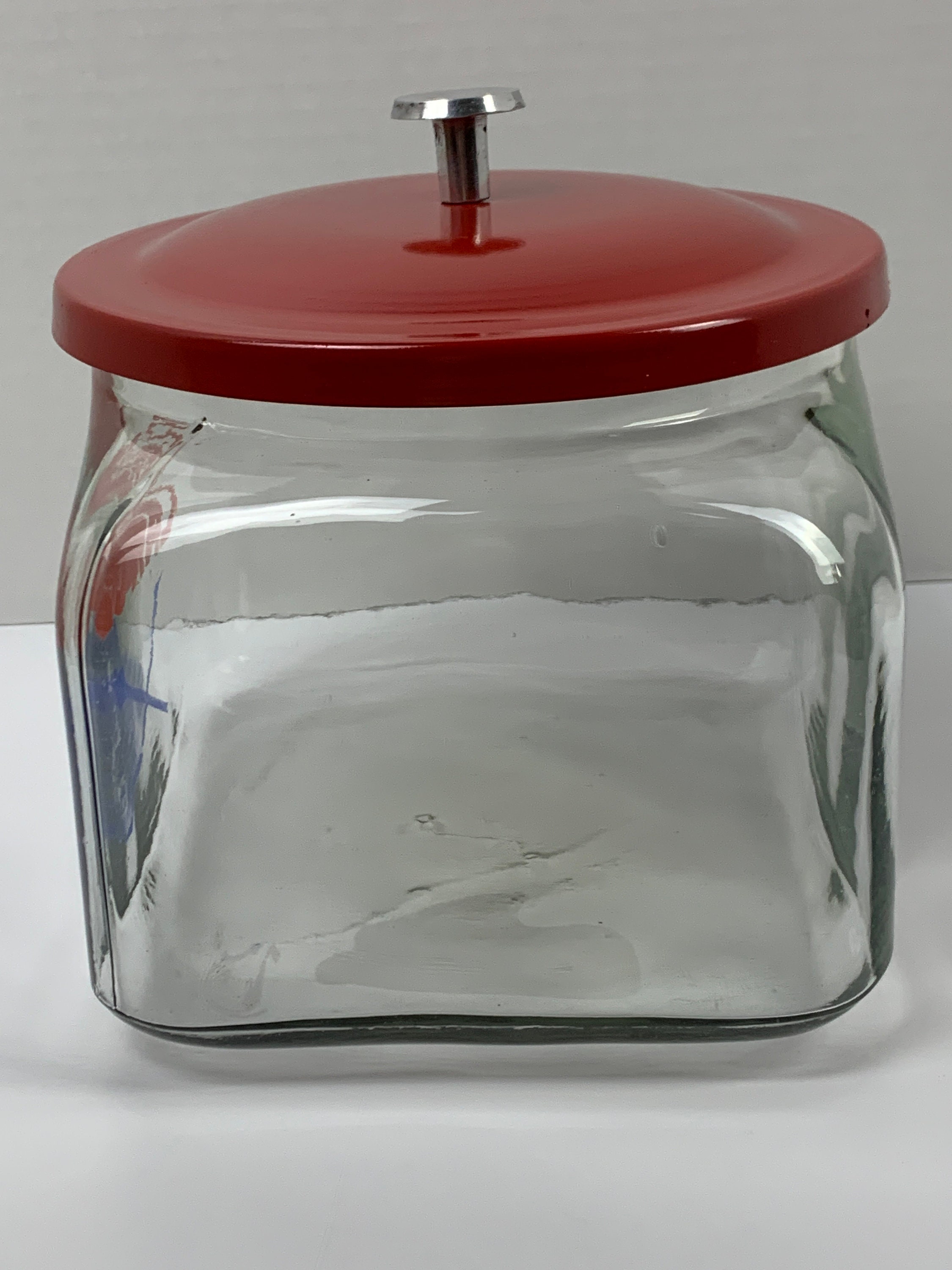 Lance Counter Jar With Lid Country Two Lance Logo Store Display Cookie