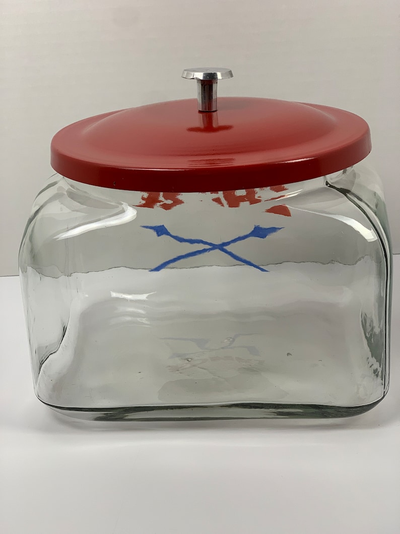 Lance Counter Jar With Lid Country Two Lance Logo Store Display Cookie ...