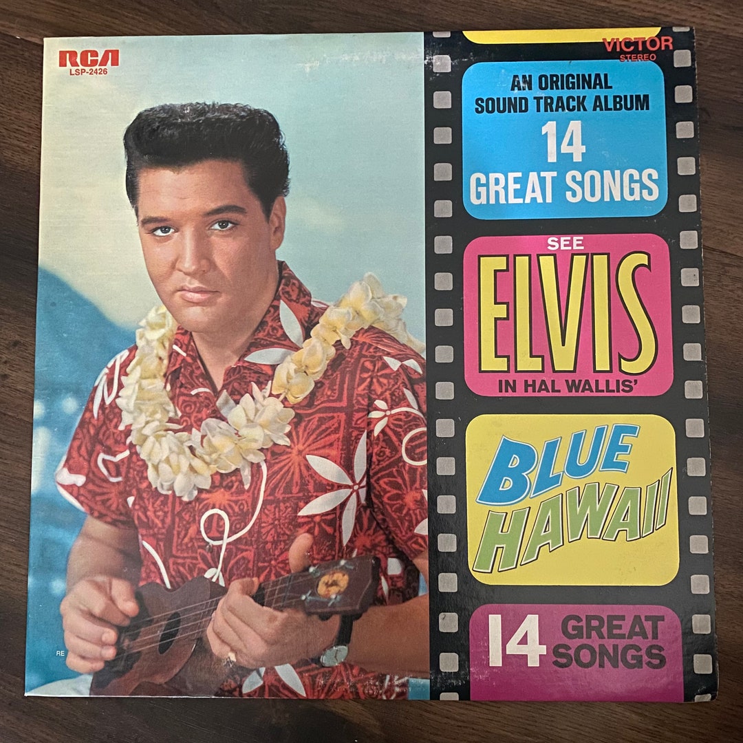 Elvis Presley Blue Hawaii Etsy
