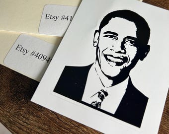 Obama Stickers, Obama Hope, Obama Campaign stickers, Obama 2028, Barrack Obama stickers