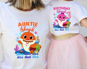 Kids Baby Shark Doo Doo For Toddler Girl Matching Shirt Kids Baby Shark Doo Doo For Toddler Girl Matching Shirt