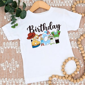 Toy Story Birthday Shirt, Toy Story Birthday Boy Shirt, Custom Toy Story Shirt, Birthday Girl Tee, Disney Birthday Boy Shirt