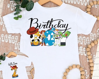 Toy Story Birthday Shirt, Toy Story Birthday Boy Shirt, Custom Toy Story Shirt, Birthday Girl Tee, Disney Birthday Boy Shirt