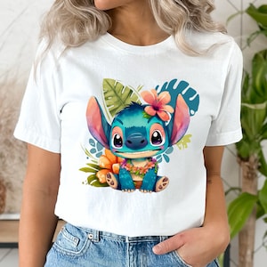 Stitch Disney Shirt, Stitch and Mickey Shirt, Lilo & Stitch Shirt, Disneyland Shirts, Stitch Magic Balloons Shirt, Kids Disneyworld Shirts