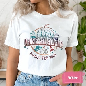 Universal Studios Family Birthday Trip Shirt, Vintage Disney Universal Studios Shirt, Family Reunion Disney Vacation Tee, Girls Cousin Trip
