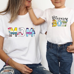 Toy Story Birthday Shirt: Custom Family Matching Tees