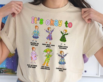 Ms. Frizzle T-shirt, Magic School Bus, Motivational Teacher Shirt