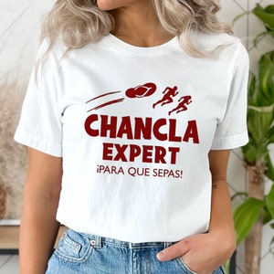 La Chancla Shirt, Chancla Shirt, Funny Mom Gift  Latina T-shirt, Mexican Funny University T-Shirt Latina AF Funny Latina Shirt Grandma gift