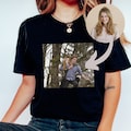 Custom Face Funny Twilight Vampire Wolf Romance Shirt, Graphic Tee, Ed and Bella Christmas Ornament Unique Birthday Gift, Bachelorette
