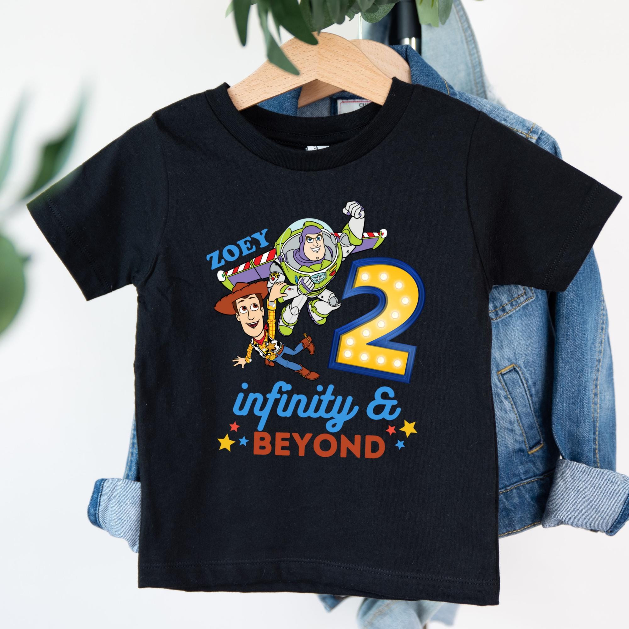 Custom 2 Infinity and Beyond Shirt, Toy Story Shirt, Buzz 