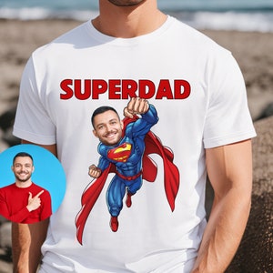 Custom Super Dad T-shirt, Father Day Spiderman Shirt, Superhero Shirt, Spider-Man Crop Tank, Funny Super Dad Father&#39;s day Gift