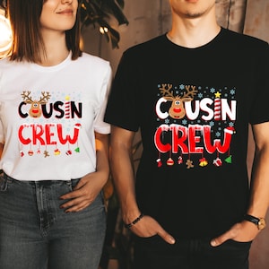 Cousin Crew Christmas 2024 Shirts, Christmas Pajamas, Cousin Crew Christmas shirts, Christmas Shirts, Christmas Pajama Tops, Cousin Crew