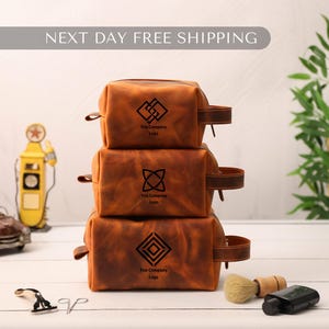 Corporate Gifts With Logo, Corporate Holiday Gifts, Christmas Gifts for Employees, Corporate Gifts for Clients, Gift for Employee, Dopp Kit