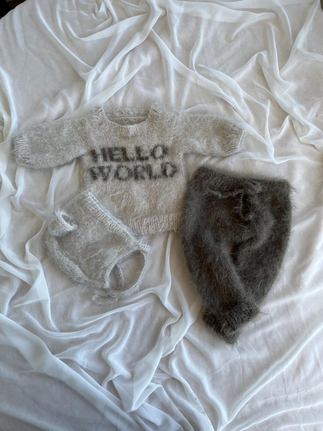 Plushy Newborn Baby Hospital Outfit, Coming Home Baby Outfit, Baby Boy ...