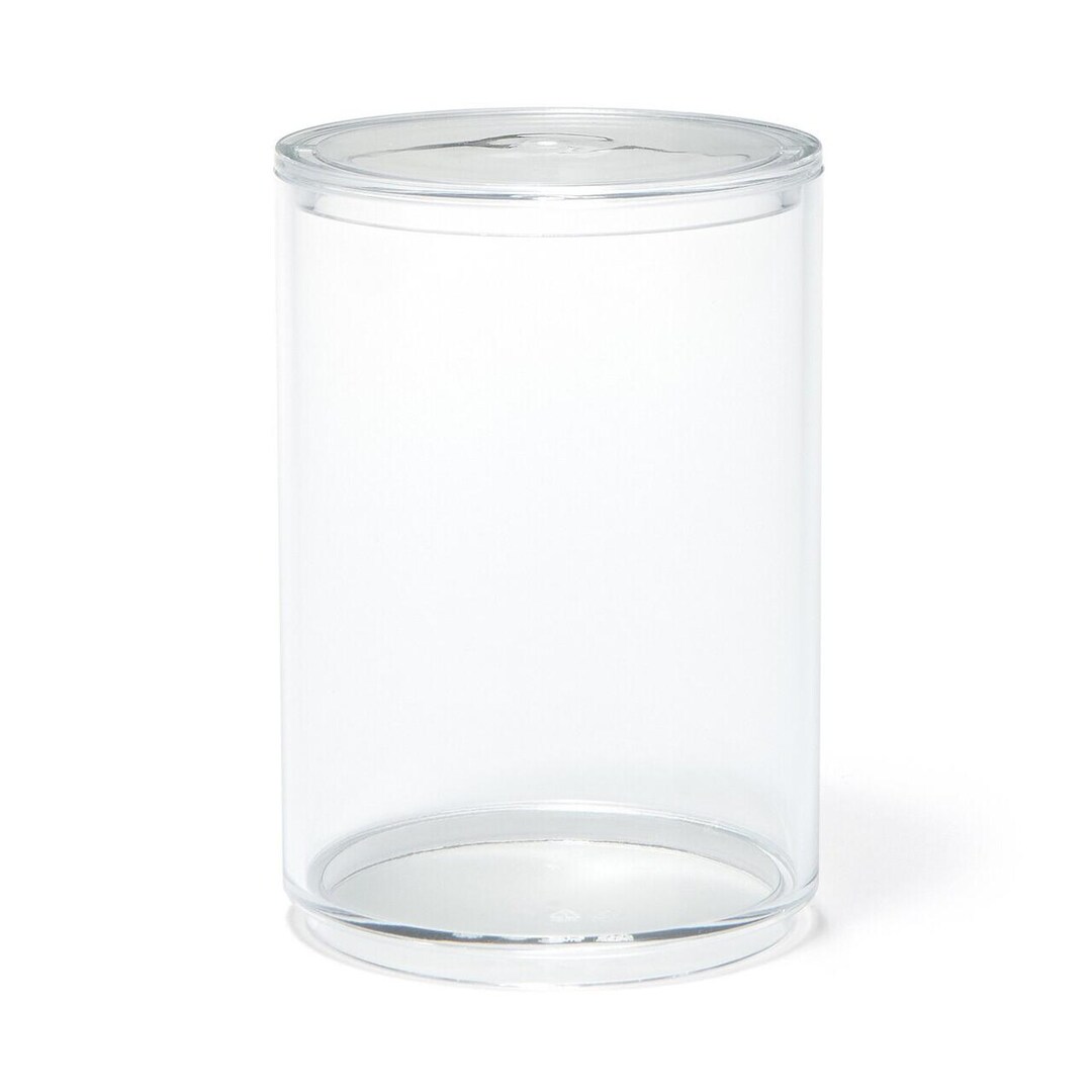 Clear Acrylic Cylinder Container With Lid – Scratch-resistant ...
