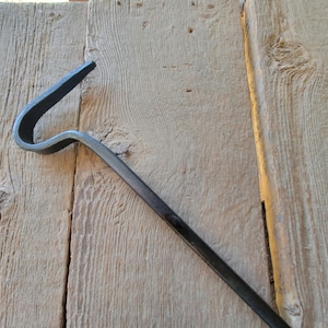 Hand Forged Fire Poker Coal Rake