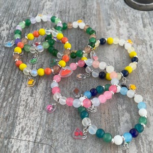 Smiling Friends Handmade Beaded Bracelets | Glep | Charlie | Pim | Mr. Boss | Alan