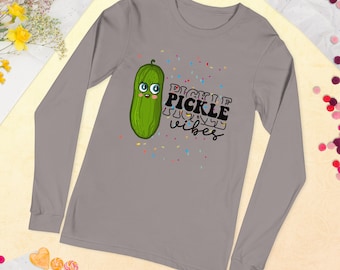 Pickle Vibes Vintage Canned Pickles Shirt, Pickle shirt, Pickle Vibes T-Shirt, Pickle Lovers T-Shirt, Dill Pickles Tee, Canning Season Shirt