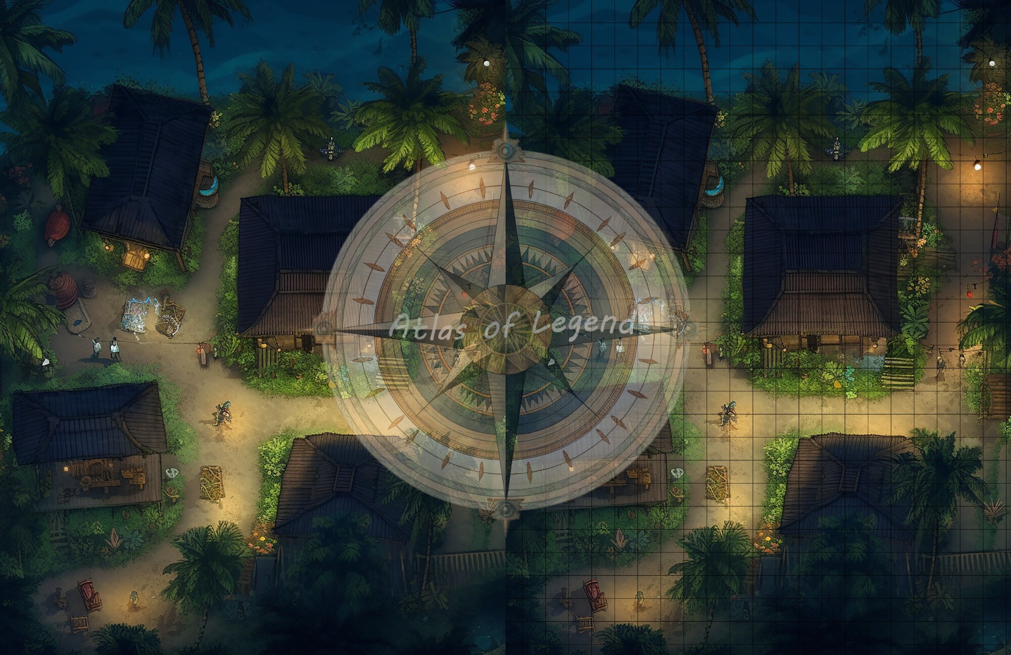Dnd Coastal Battlemaps Bundle, 12 D&D Battlemaps, Dungeons and Dragons ...