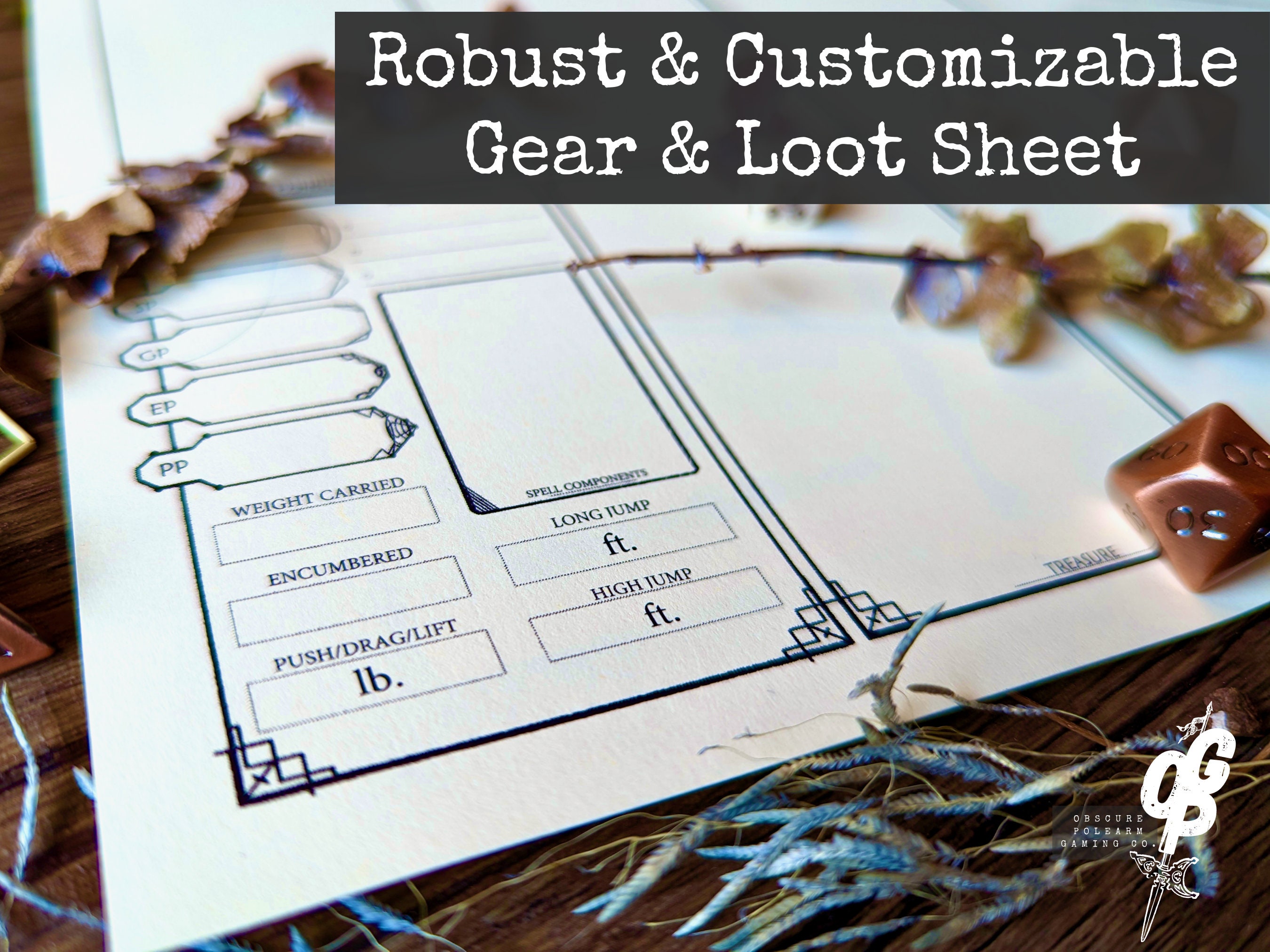 Customizable Character Sheet & Modular Notes Printable Form Fillable ...