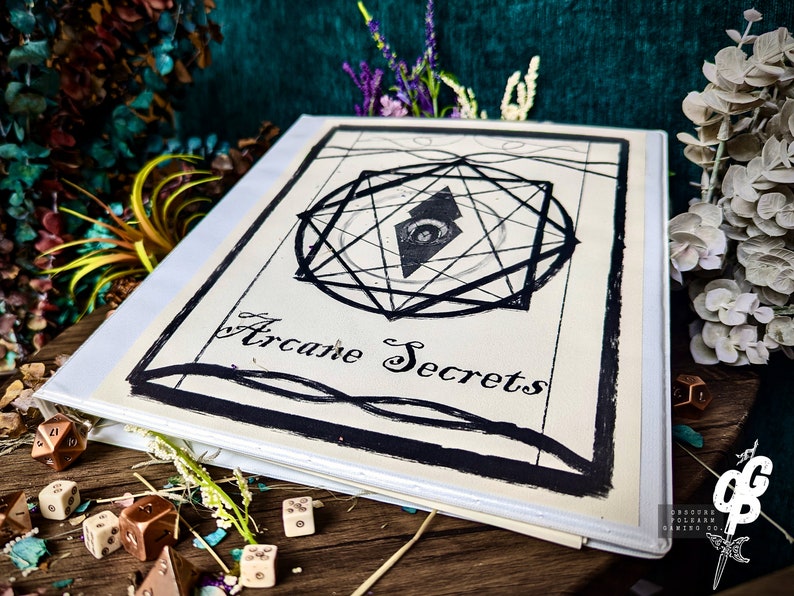 PDF Spell Book &amp; Binder Dnd Prop Printable Form Fillable PDF for ...