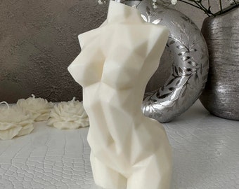 Custom Scents & Colors - Female Body Shape Candle -  Housewarming Gift - Shaped Candle - Natural Soy Wax Candle- Handmade Gift - Home Decor