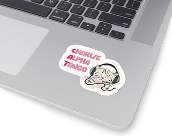 Pilot CAT Kiss-Cut Sticker