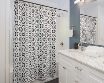 Vans RV9 Subtle Tile Shower Curtain
