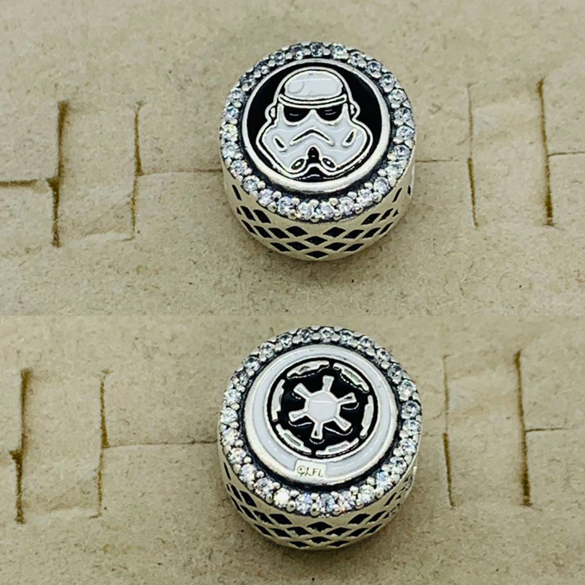 Star Wars: Stormtrooper Charm Bracelet 316 Stainless Steel - Trustmark  Jewelers