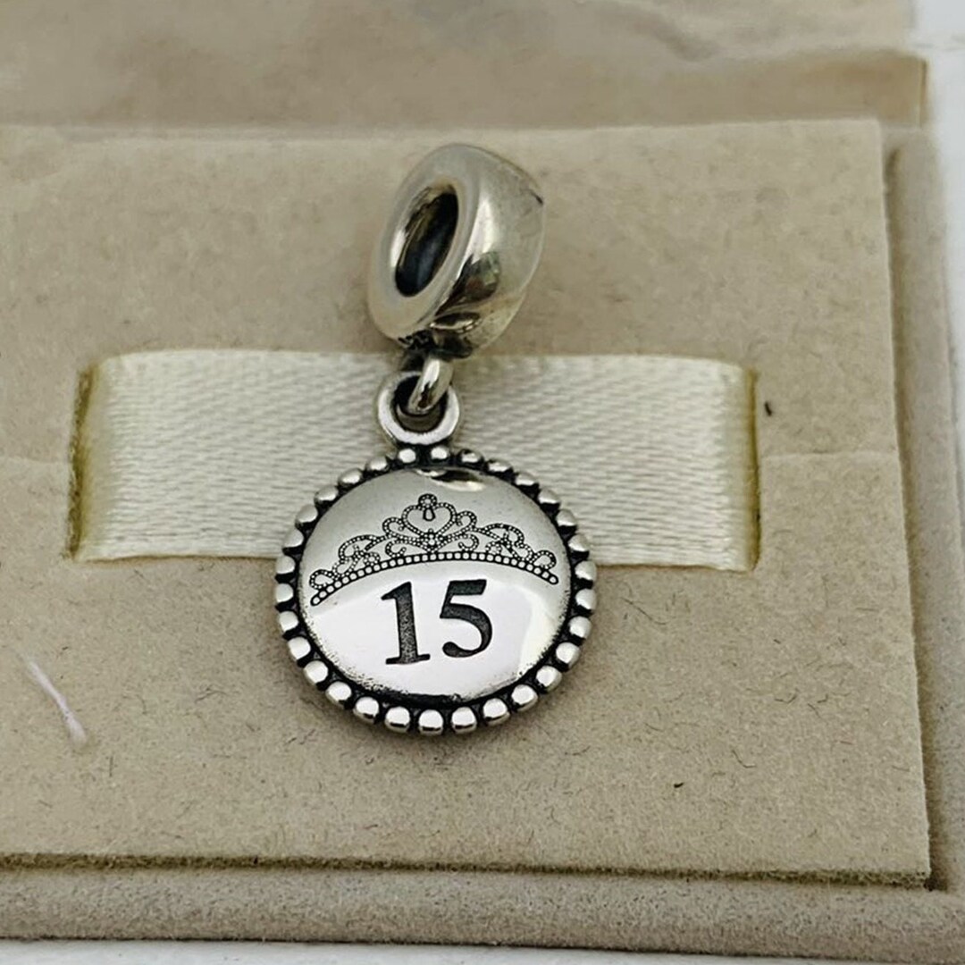 Pandora Sweet 15 Quinceanera Crown Exclusive Charm Etsy
