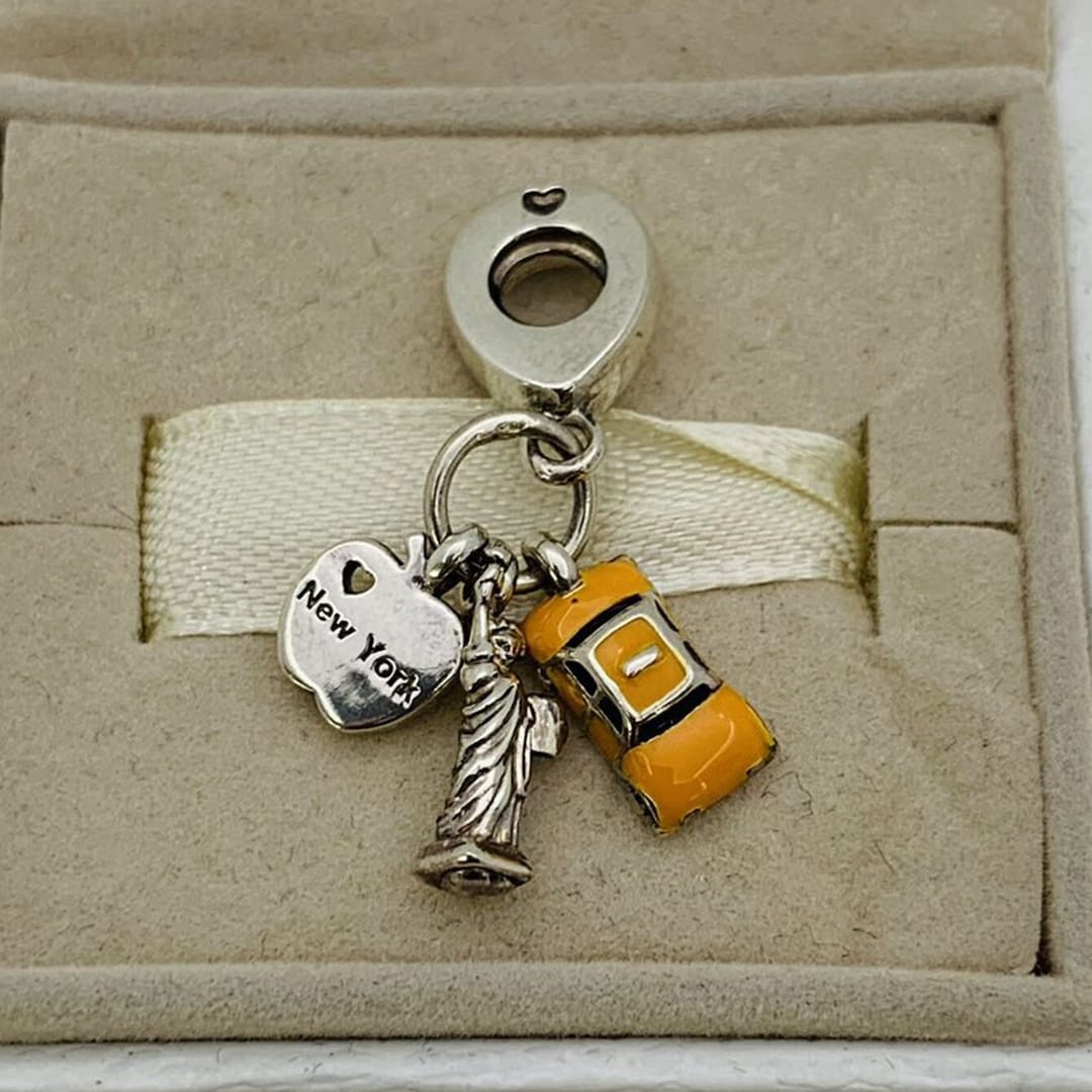 Pandora Symbols of New York City Dangle Charm Travel Charm Pendant S925