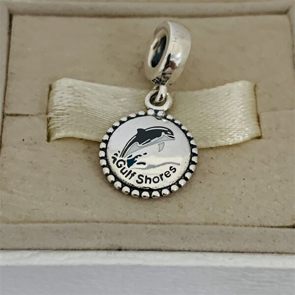 Pandora Gulf Shores Dangle Charm Pendant/S925 Sterling Silver/with gift box