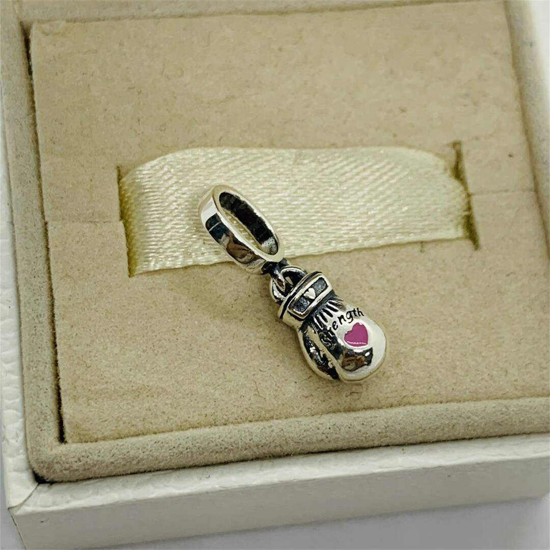 Pandora Boxing Glove Dangle Charm Strength Pendant S925 Sterling Silver