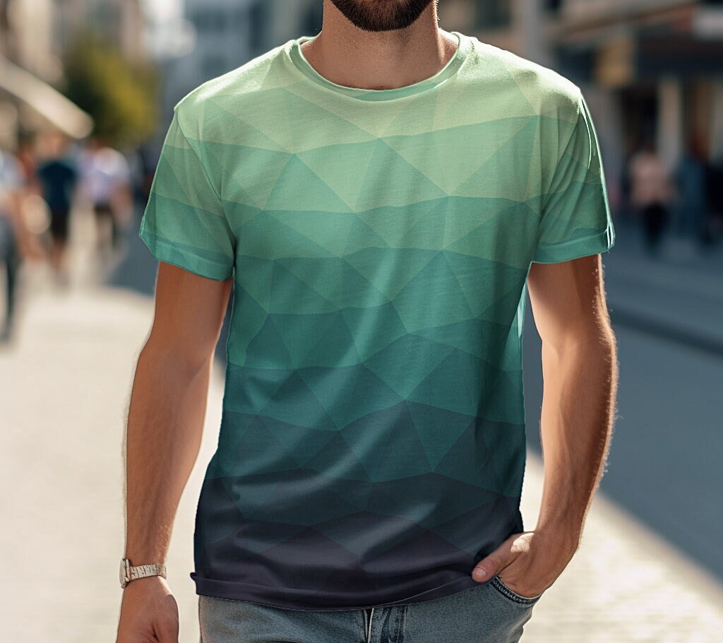 gradient tee shirt