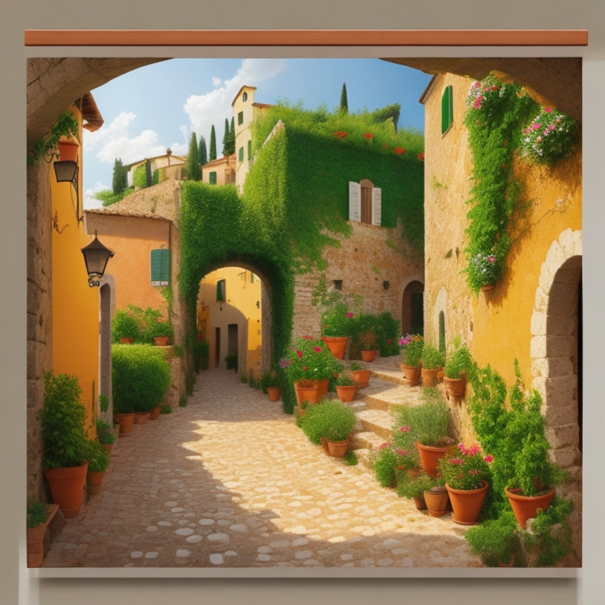 Mediterranean Wall Art Set of 14 Italian Countryside Prints - Etsy