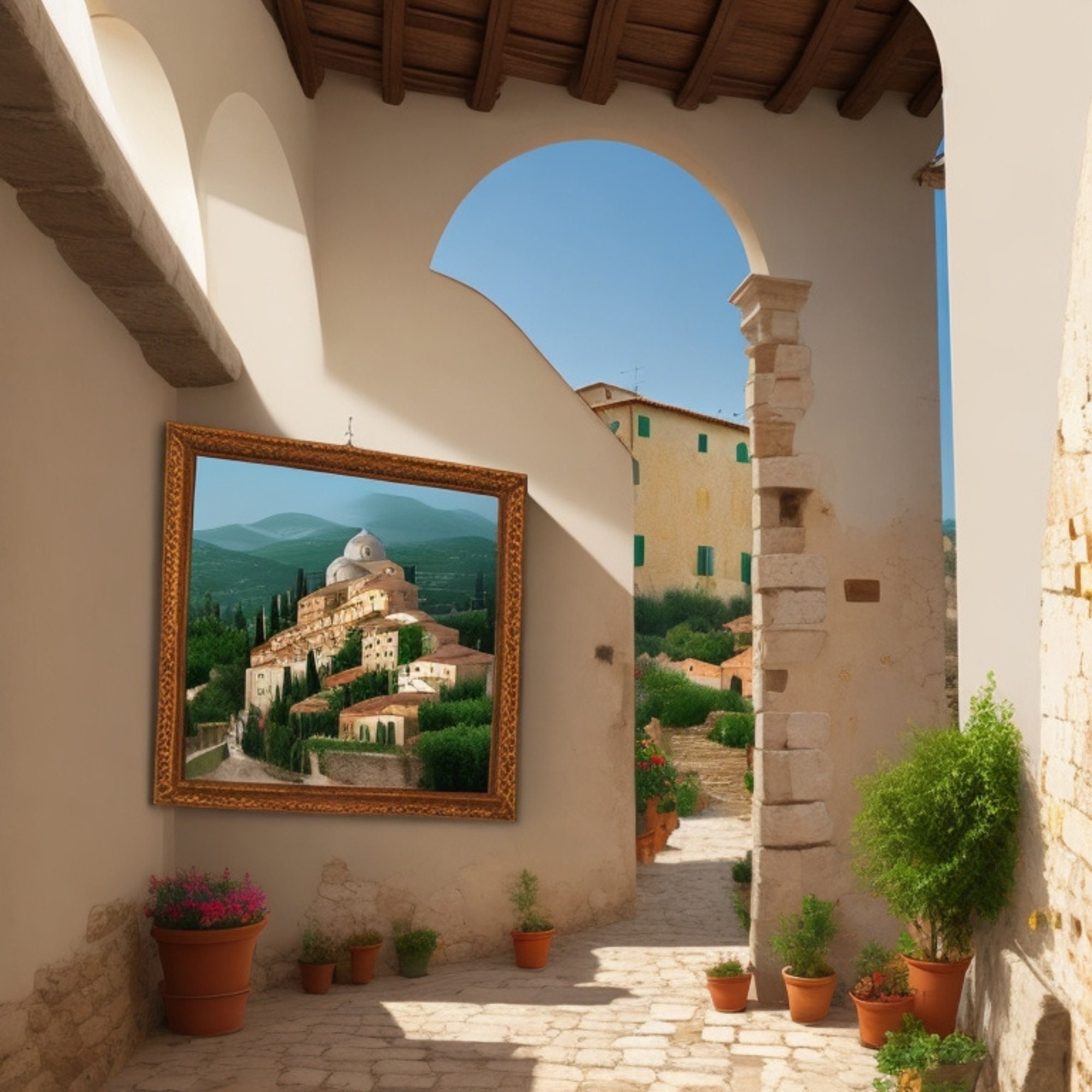 Mediterranean Wall Art Set of 14 Italian Countryside Prints - Etsy