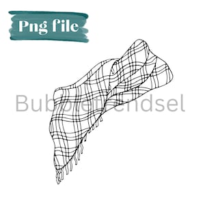 Keffiyeh en forma de mapa de Palestina esquema png archivo digital, kufiya, palestina, tatreez