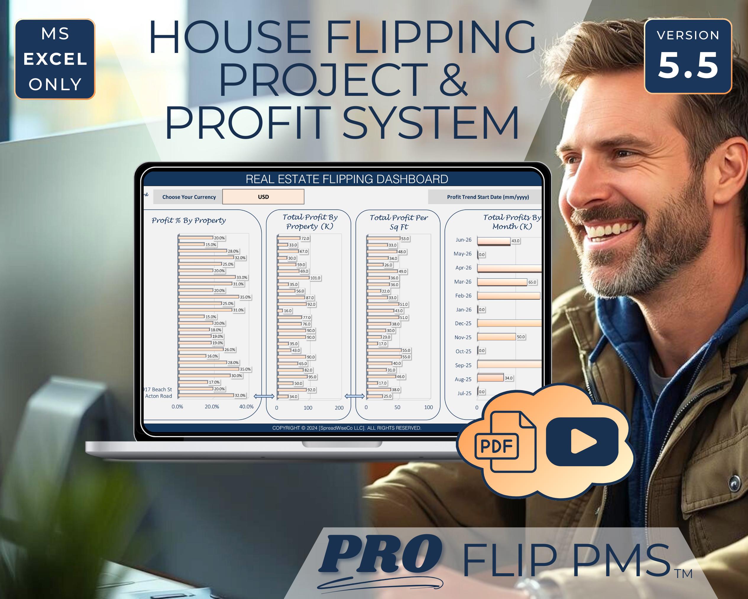 Excel tool for real estate investors.