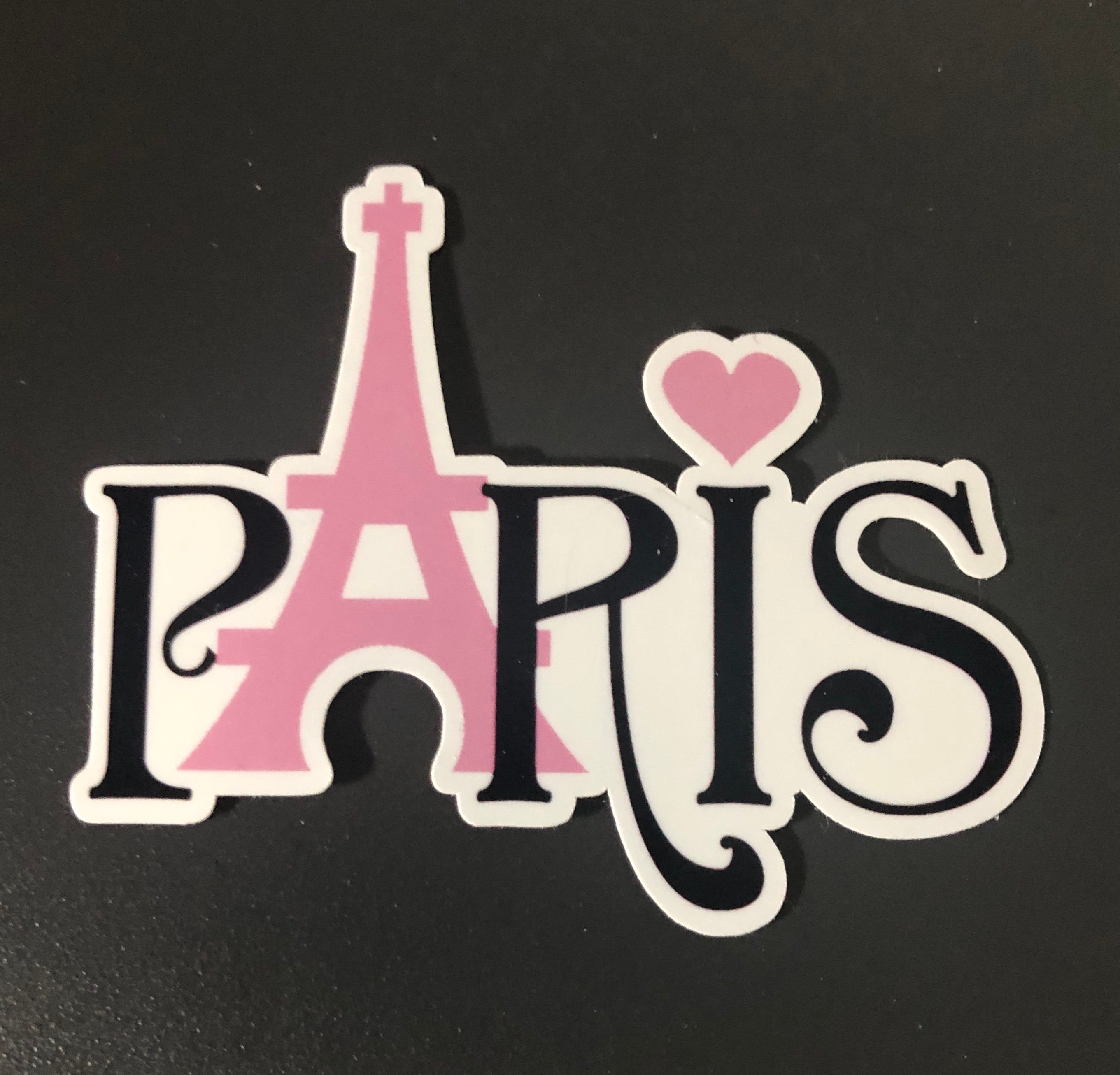 Paris Sticker, Paris Decal, France Sticker, Paris Photos, Eiffel Tower ...