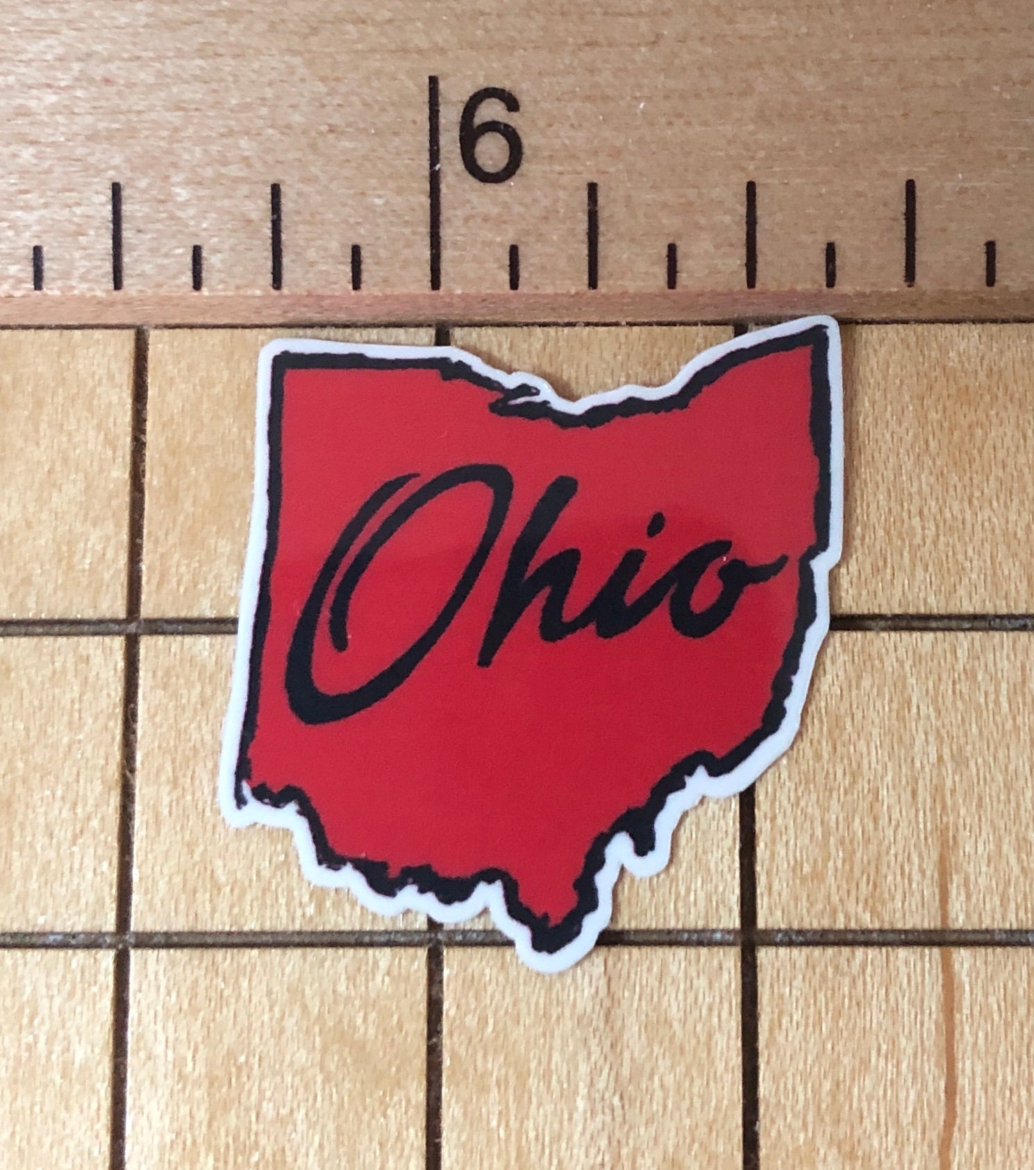 Script Ohio Computer Sticker 5 MINI Ohio Stickers, Ohio Decal, Travel Stickers, Sticker Pack, Laptop ...