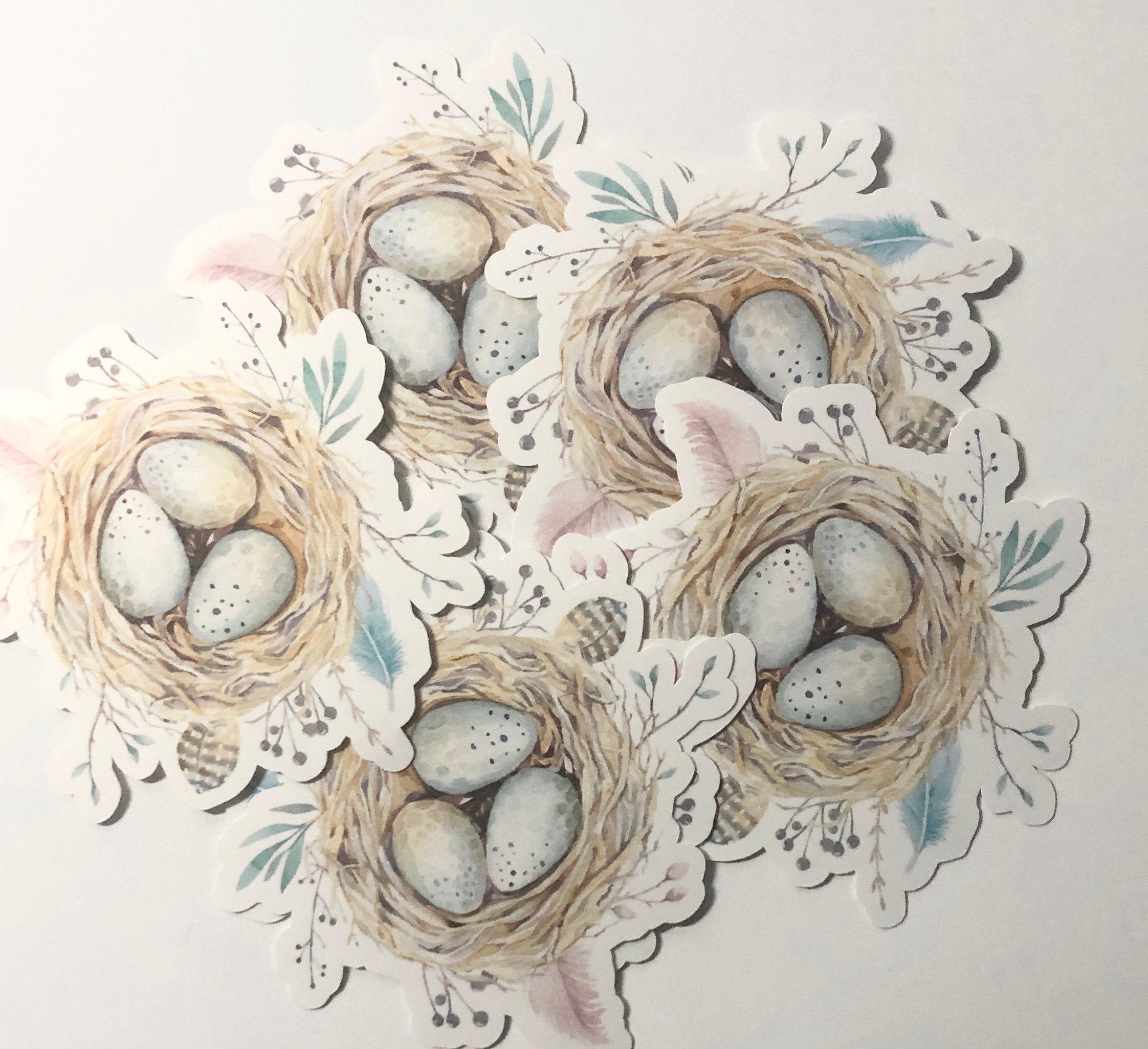 Bird Nest Sticker, Bird Sticker, Nest Decal, Boho Sticker, Boho Decal ...
