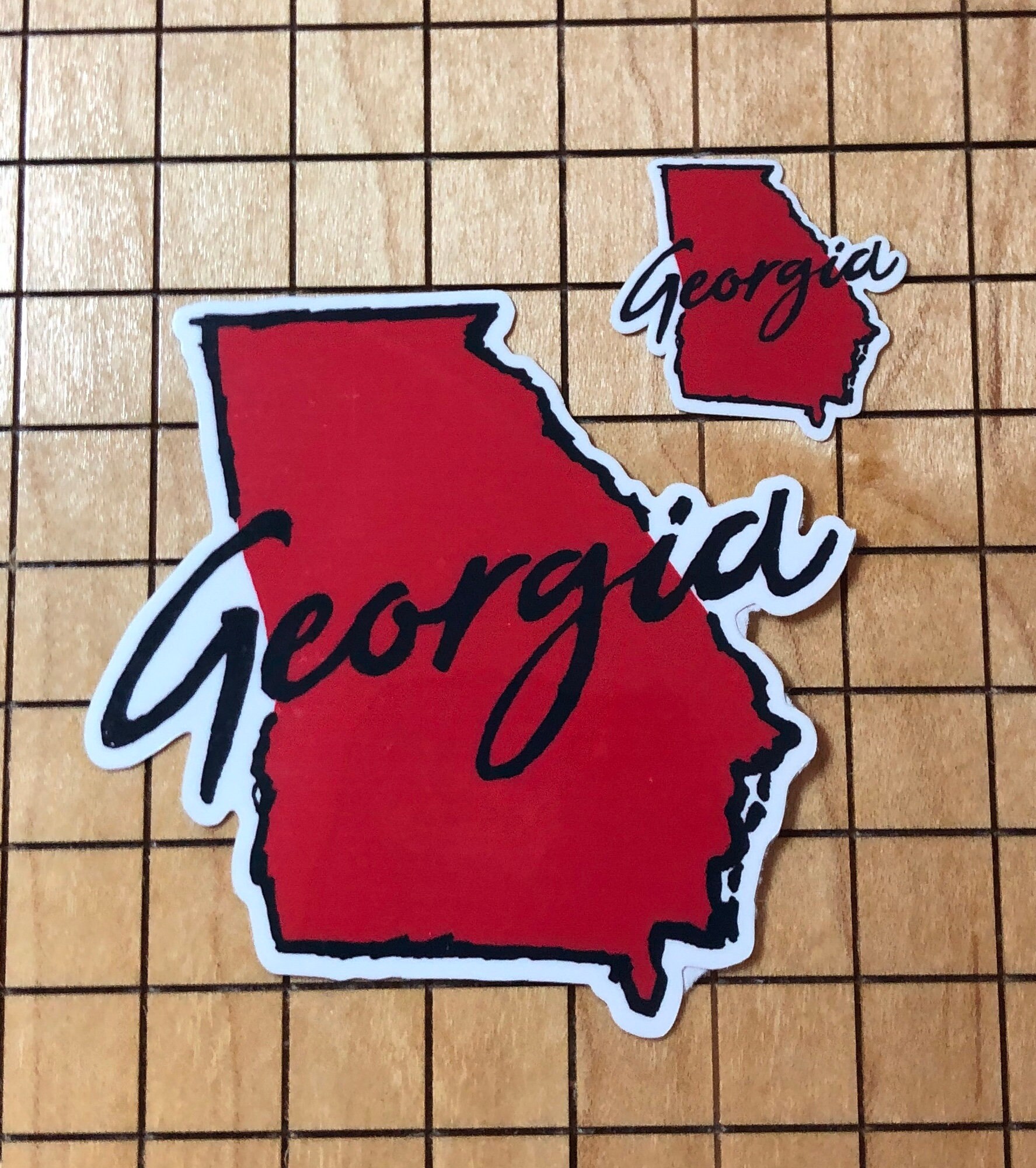 Georgia Sticker, State Sticker, Phone Case Decal, Laptop Decal, Water ...