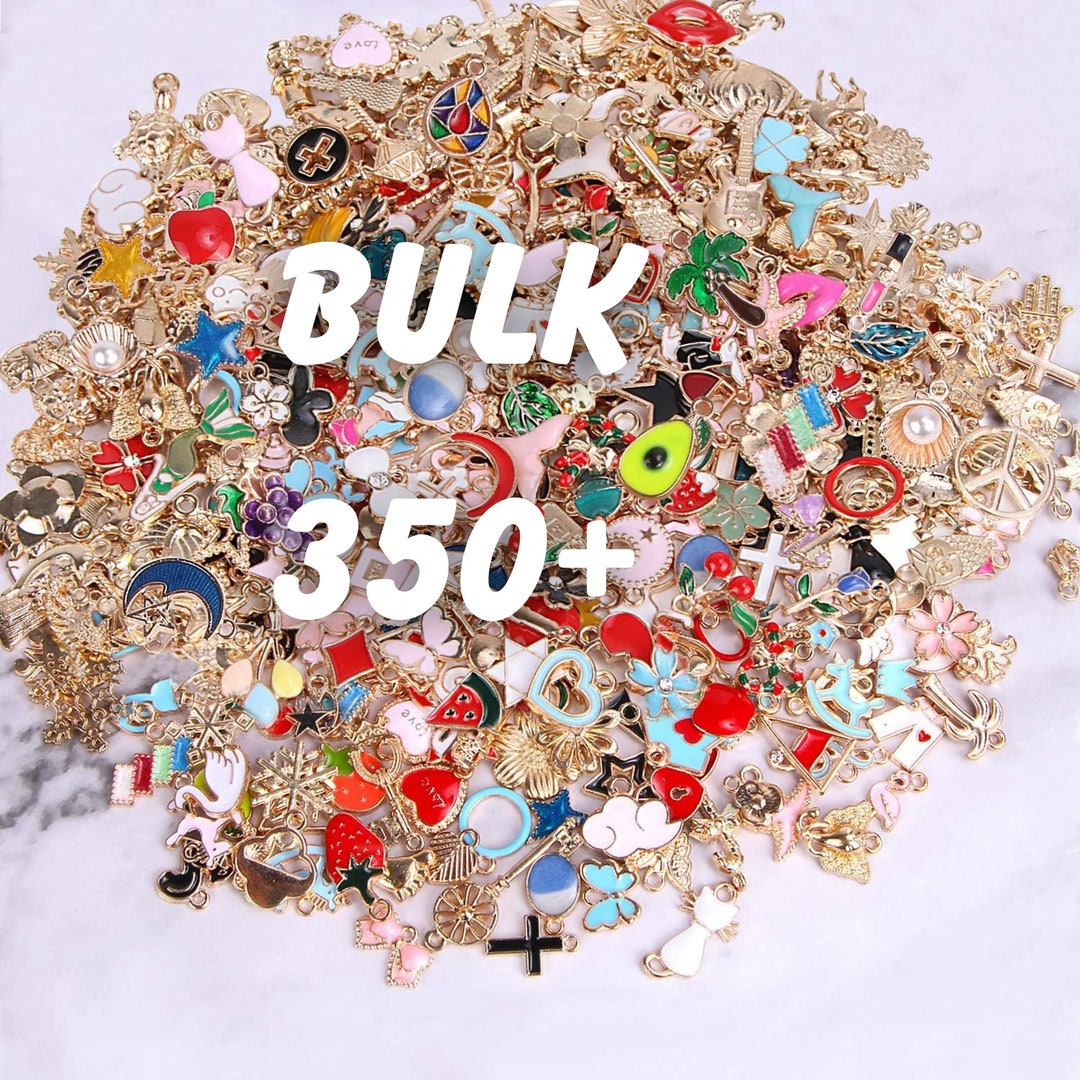 350pcs Mixed Charm Sets Charm Bundle Charms in Bulk Wholesale Charms