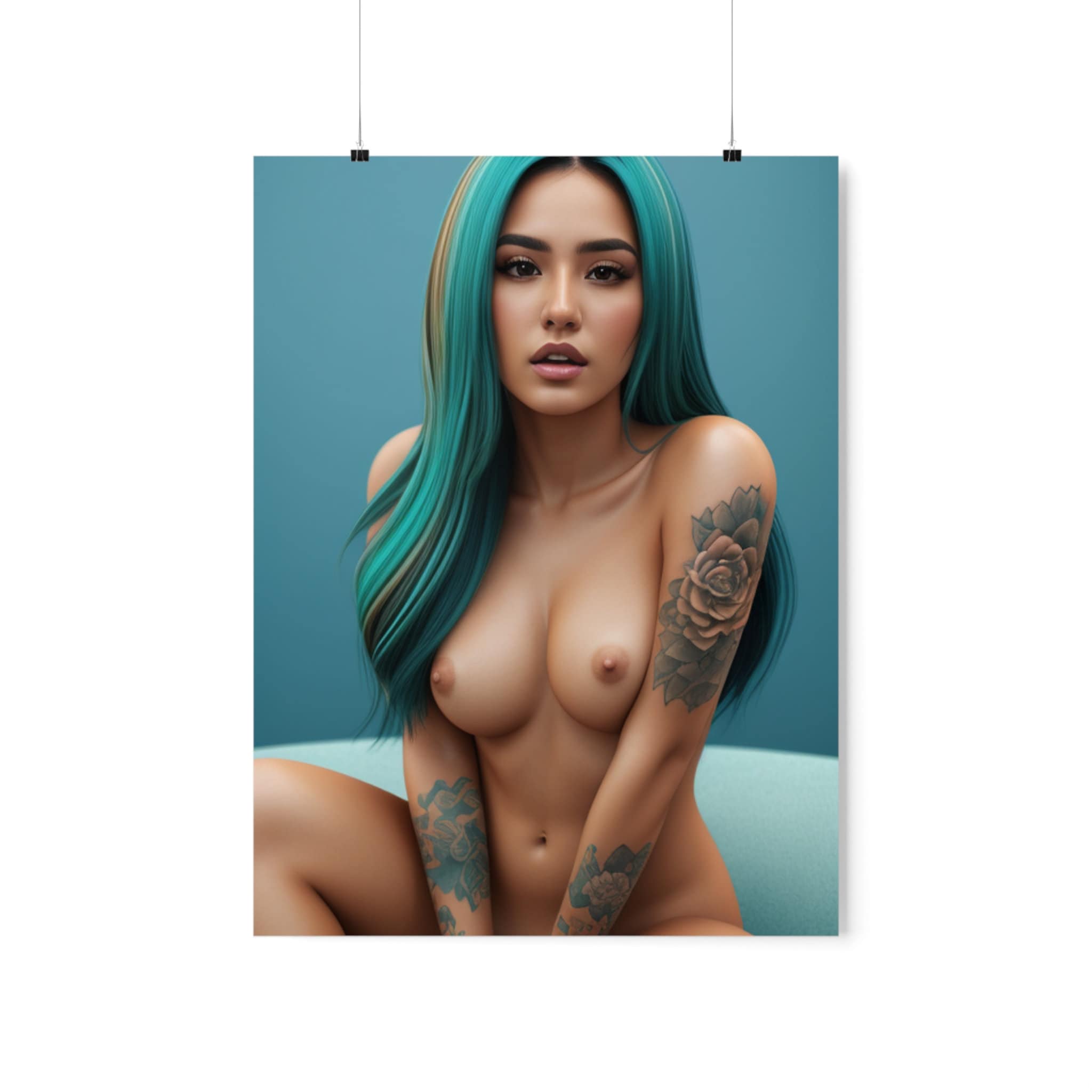 Mature Sexy Hot Sensual Naked Woman Poster Artistic and Bold Erotic Wall  Decor - Etsy