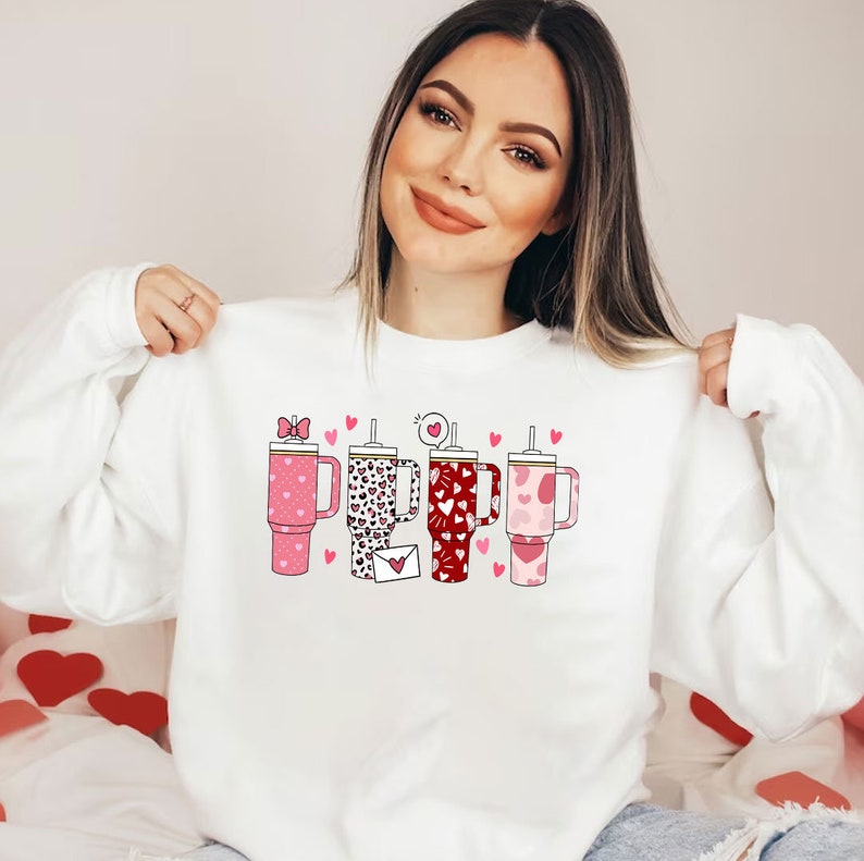 Stanley Cup Valentine Shirt, Heart Valentine Shirt, Valentines Day