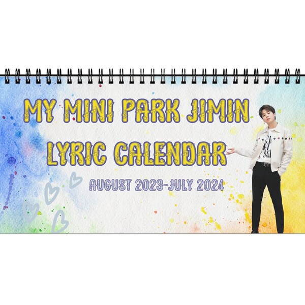 Bts 2024 Desk Calendar Etsy