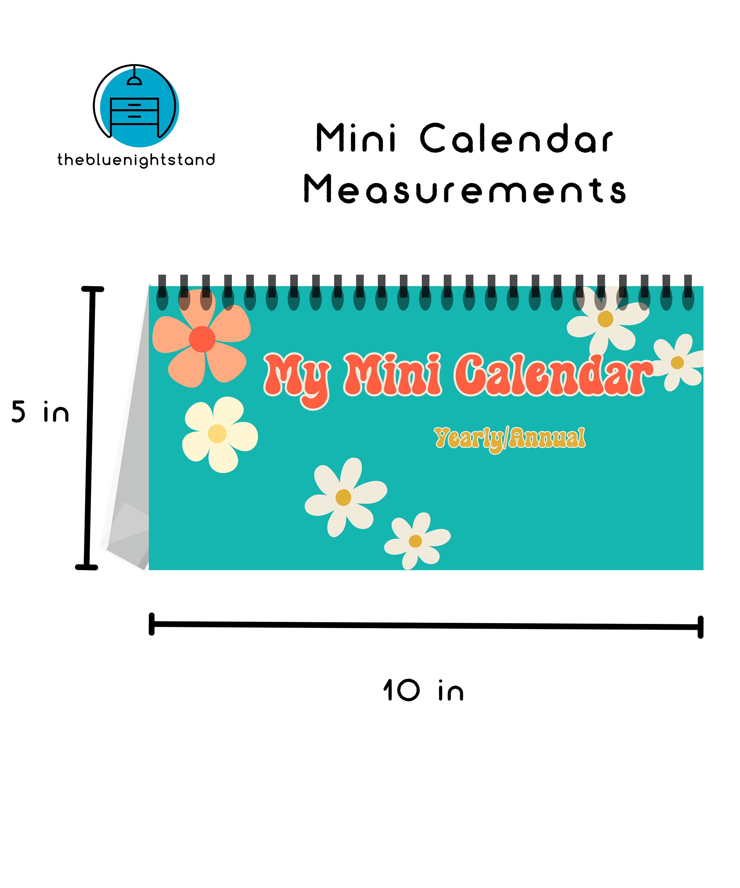 Retro-themed Desk Calendar Vintage Desk Calendar for Small - Etsy