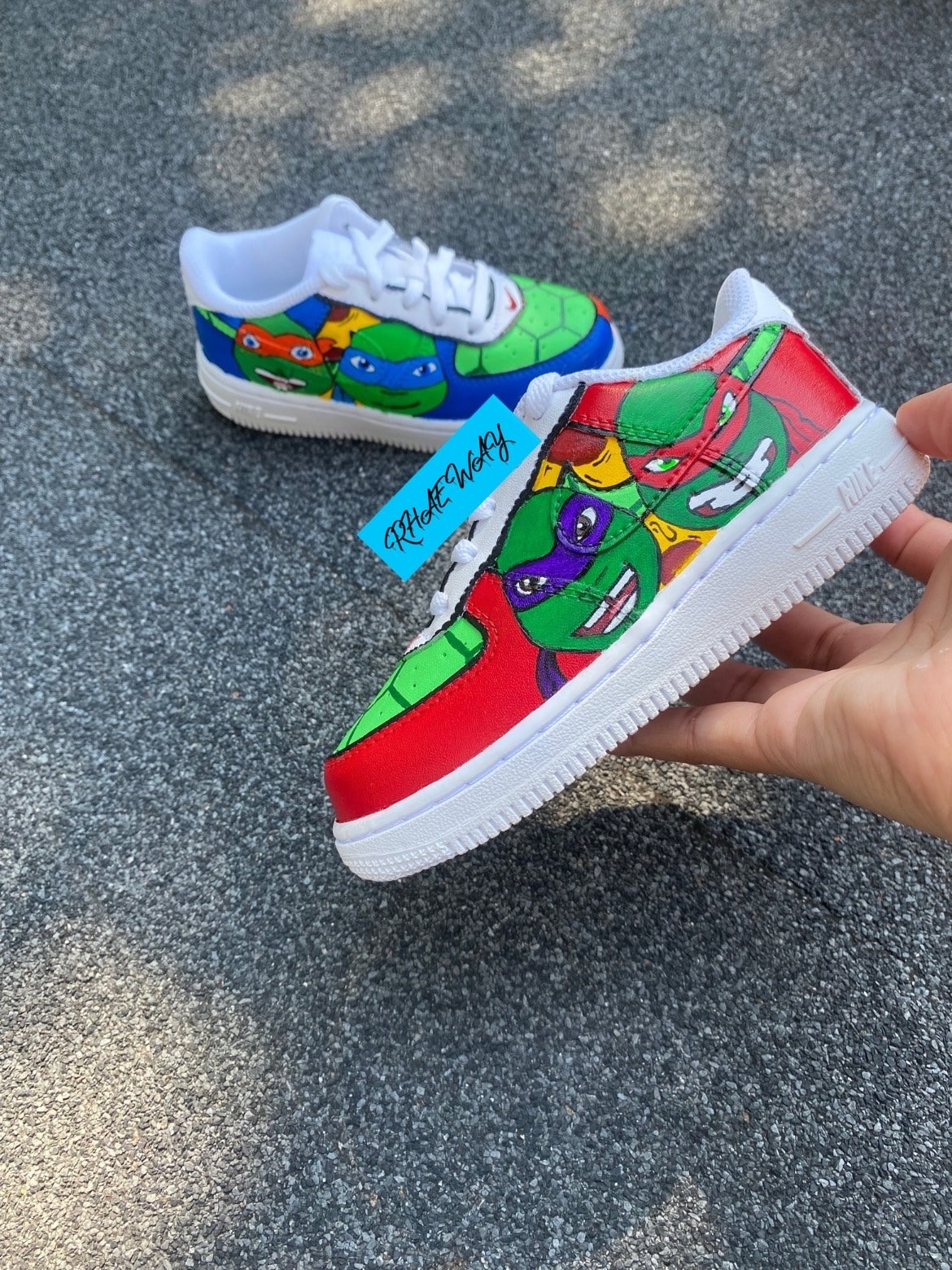 Chaussure tortue top ninja jordan
