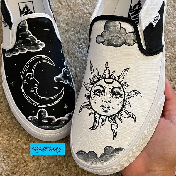 Custom Painted Vans - Etsy