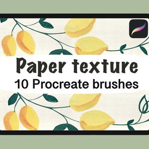 Procreate Paper texture brushes, Procreate Paper Canvases, Gouache paper for Procreate, Watercolor Paper, Canvas Background for Procreate